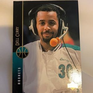 Dell Curry Charlotte Hornets Basketball Card